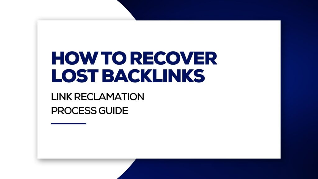 Link Reclamation Process