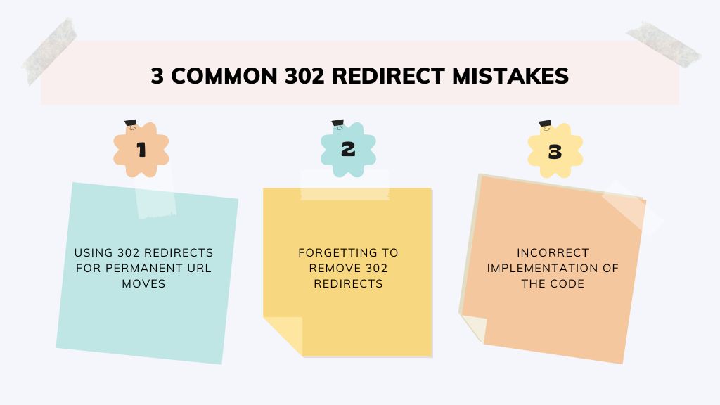 Common 302 Redirect Mistakes