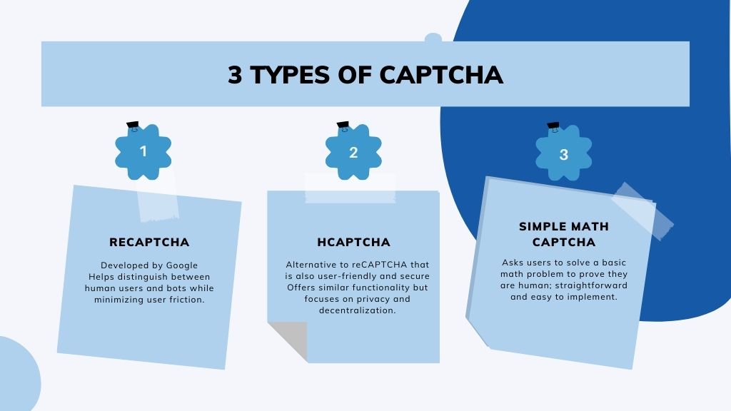 3 Types of Captcha - Link Genius