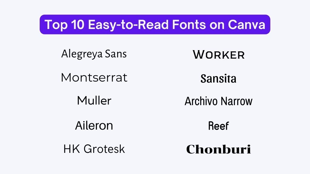 Improve Readability with Easy to Read Fonts - Link Genius