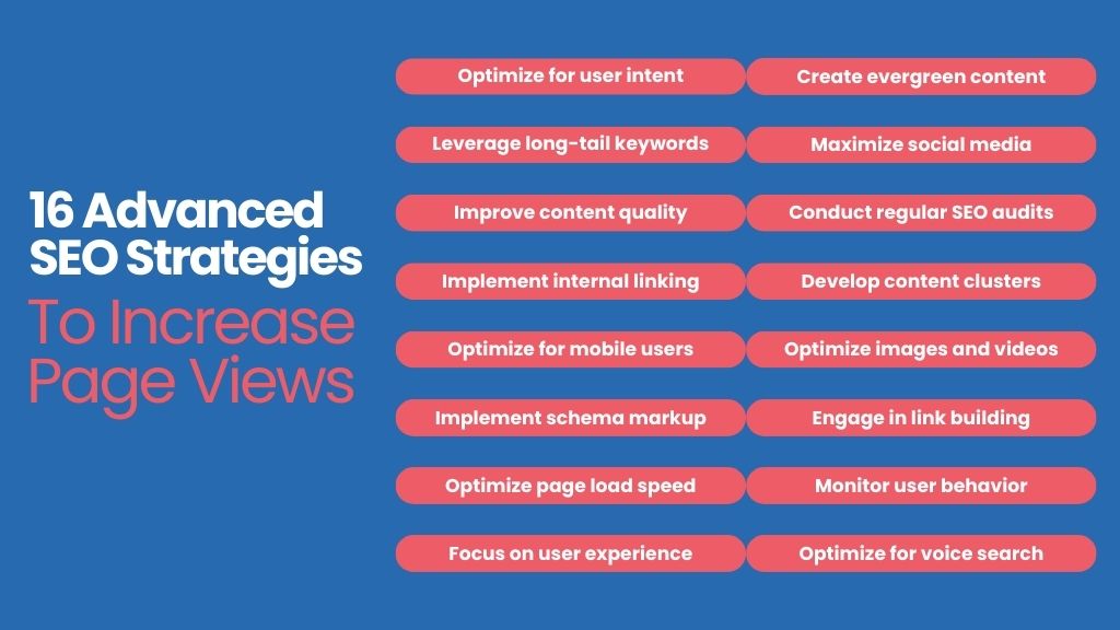 16 Advanced SEO Strategies for More Page Views - Link Genius