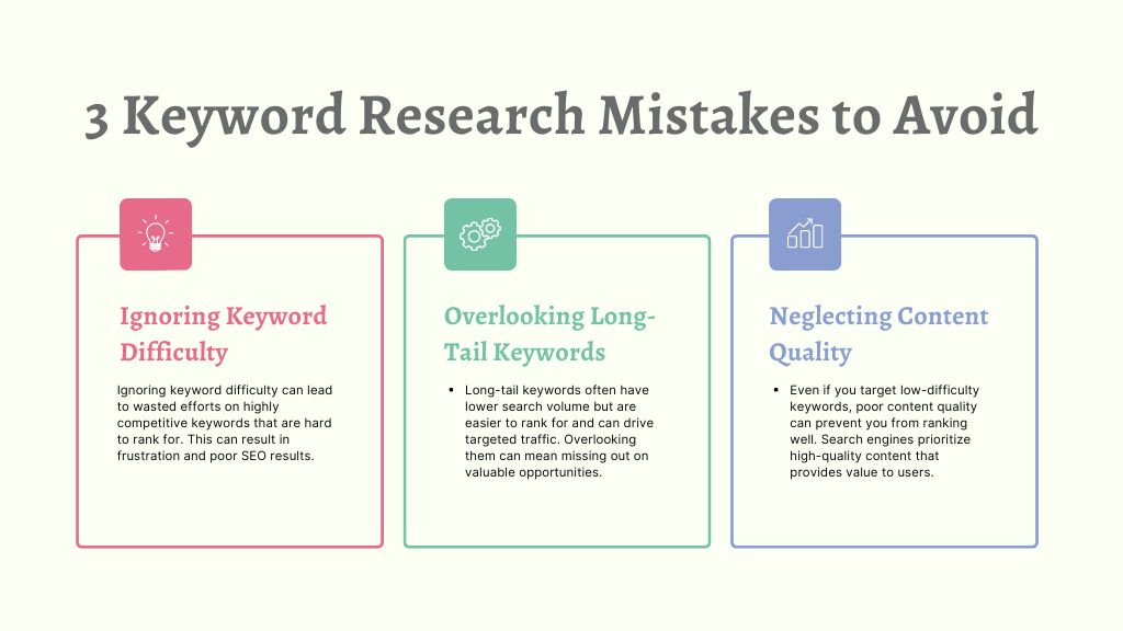 3 Keyword Research Mistakes to Avoid - Link Genius