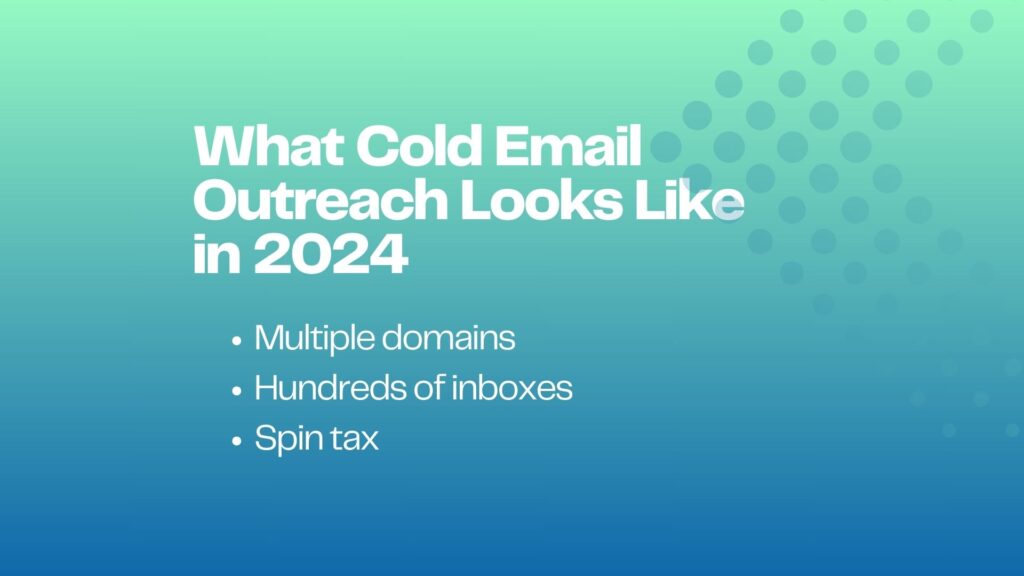 What Cold Email Looks LIke in 2024 - Link Genius