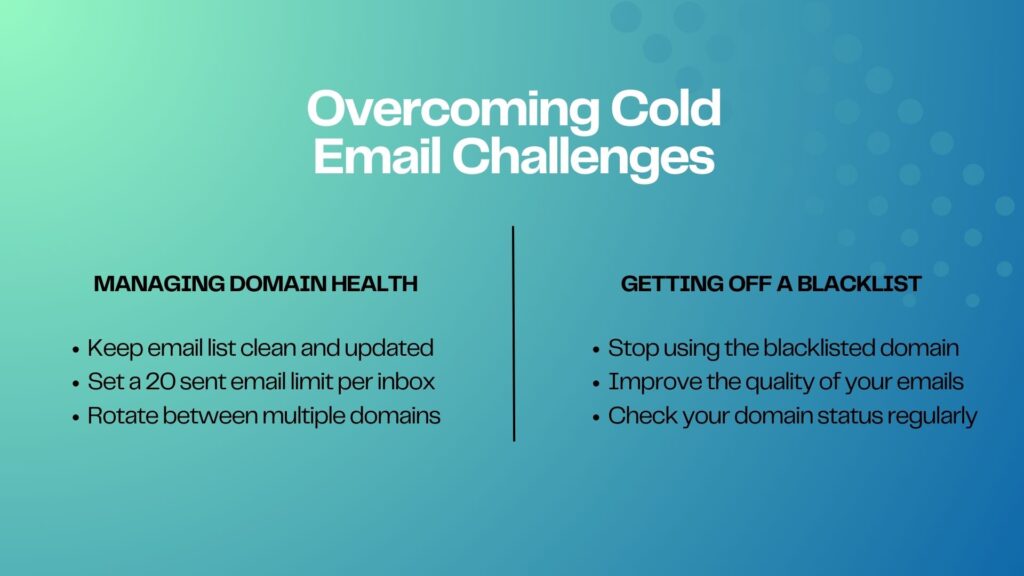 Overcoming Cold Email Challenges - Link Genius