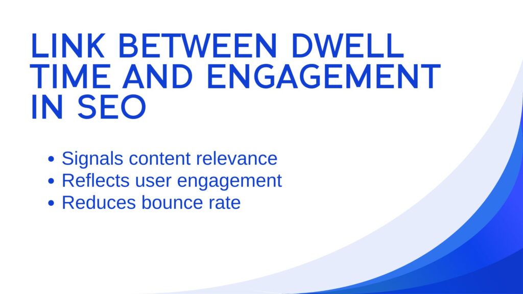 Link between dwell time and engagement in SEO - Link Genius