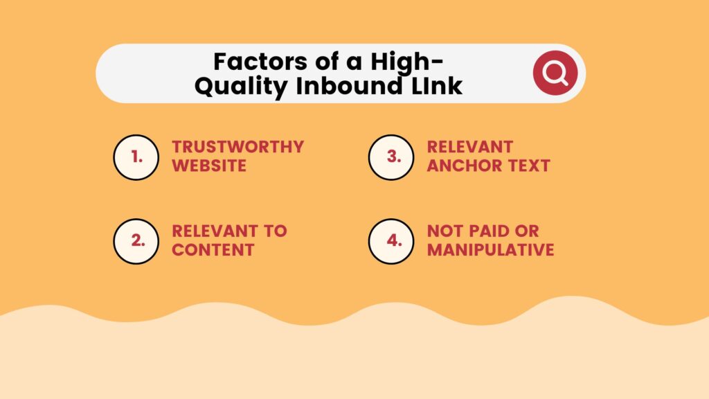 Factors of a high-quality inbound link - Link Genius