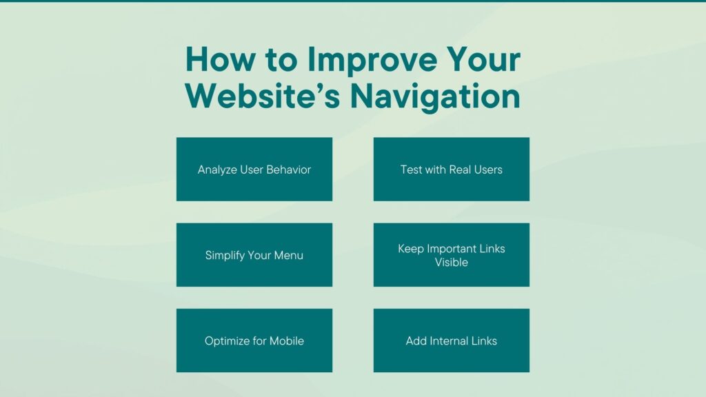 How to Improve Your Website's Navigation - Link Genius