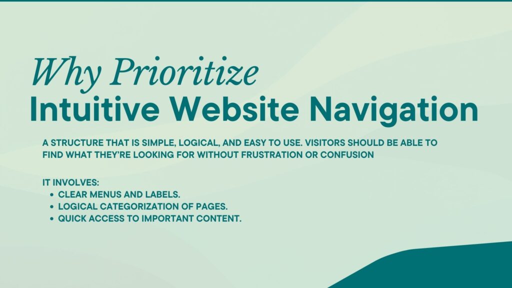 Why Prioritize Intuitive Website Navigation - Link Genius