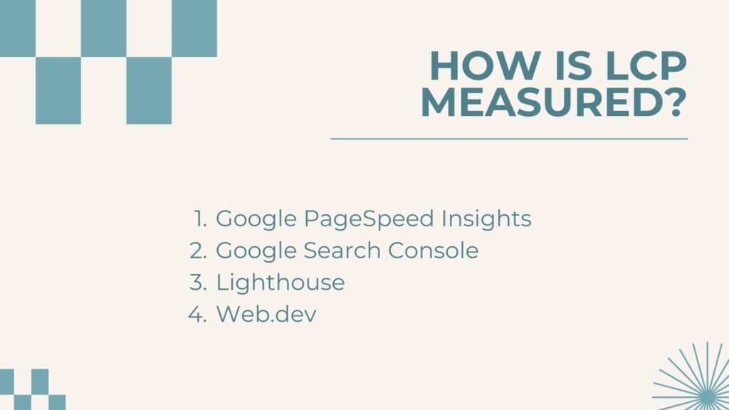 How is LCP measured - Link Genius