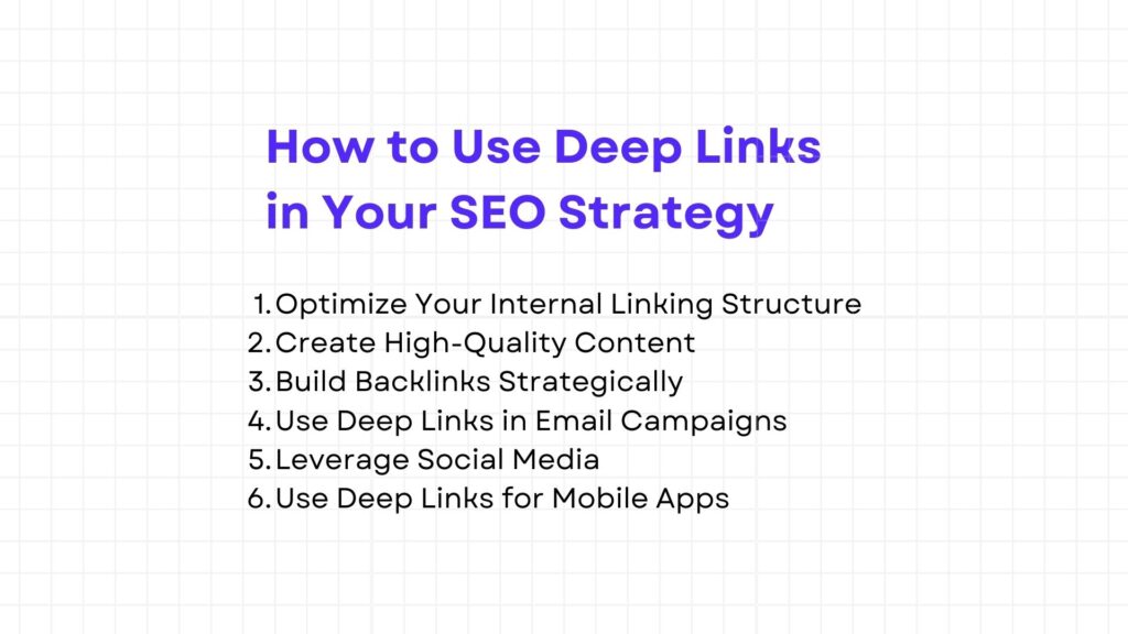 How to use deep links in your SEO strategy - Link Genius