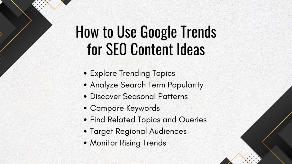 How to use Google Trends for SEO content ideas - Link Genius