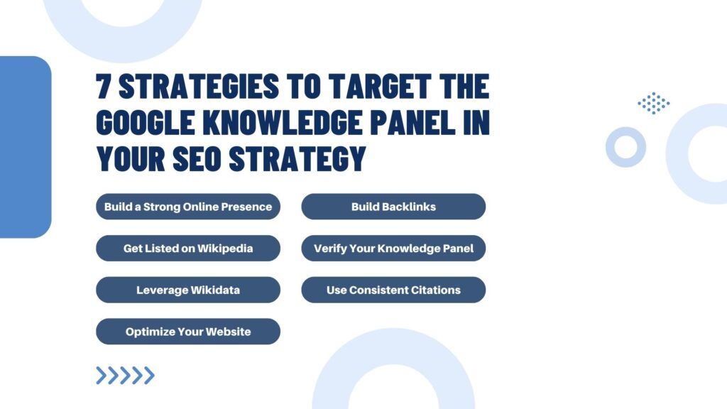 7 strategies to target the Google Knowledge Panel in your SEO strategy - Link Genius