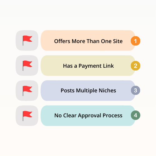 Red Flags to Watch Out For in Write for Us Pages - Link Genius